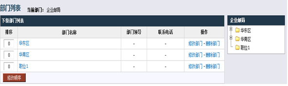 U-Mail郵件系統(tǒng)機(jī)構(gòu)列表